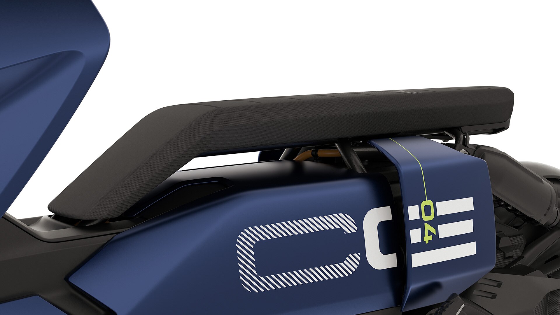 Седалка с функции за комфорт с отопление на CE 04 от BMW Motorrad